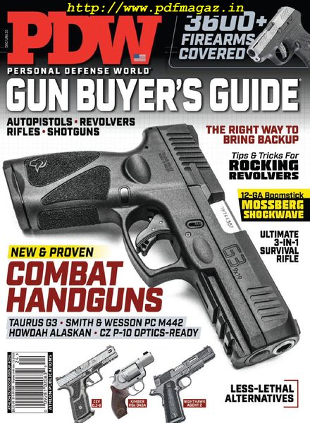 Personal Defense World – Issue 224 – Gun Buyer’s Guide – December 2019 – January 2020