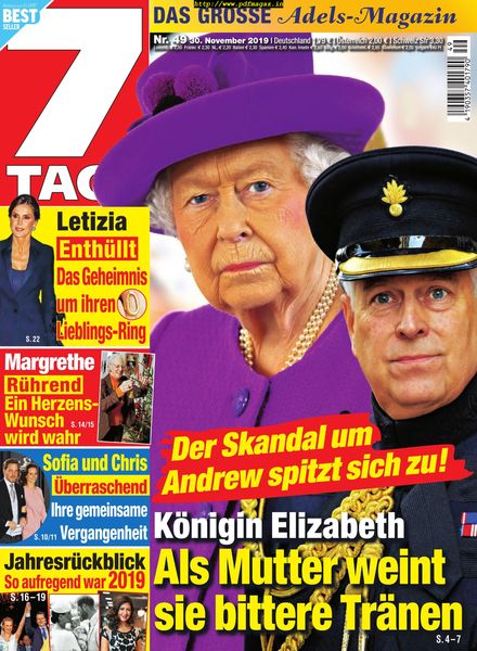 Sieben Tage – 30 November 2019