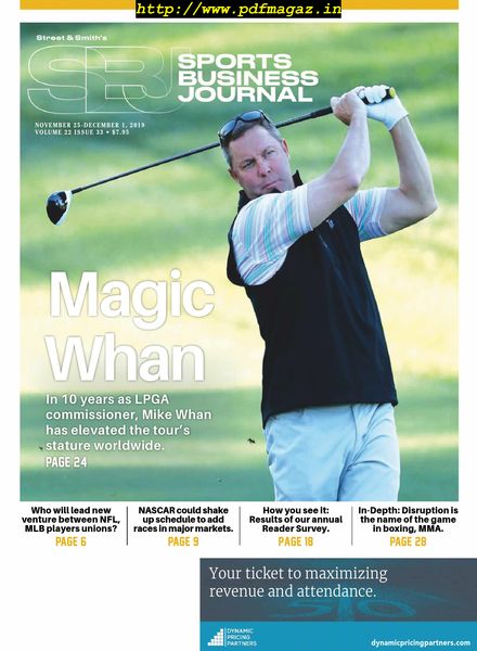 SportsBusiness Journal – 25 November 2019