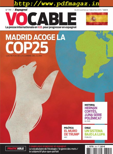 Vocable Espagnol – 28 novembre 2019