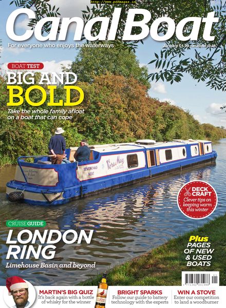 Canal Boat – December 2019