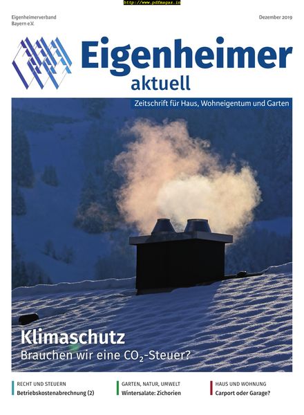 Eigenheimer aktuell – Dezember 2019