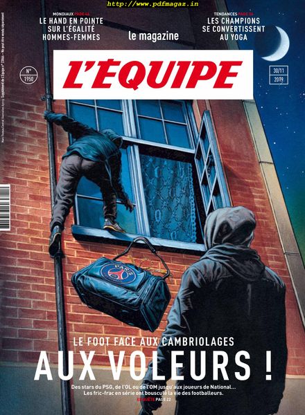 L’Equipe Magazine – 30 Novembre 2019
