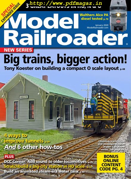 Model Railroader – January 2020