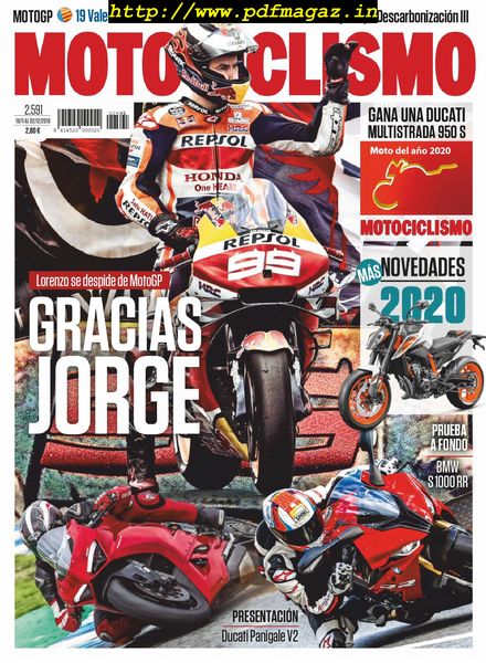 Motociclismo Espana – 19 noviembre 2019