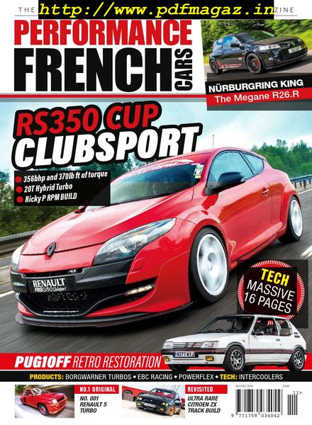 Performance French Cars – November-December 2019