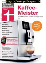 Stiftung Warentest Test – Dezember 2019