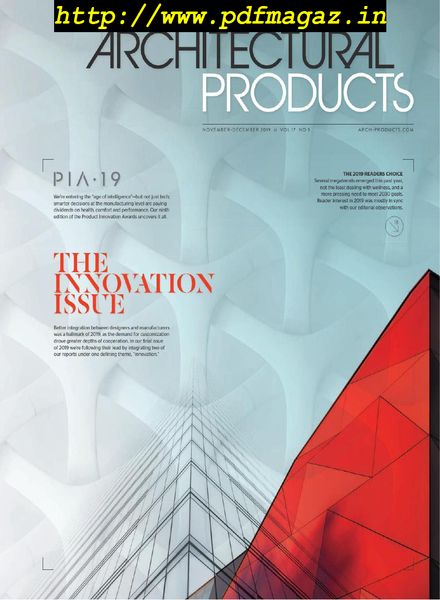 Architectural Products – November-December 2019