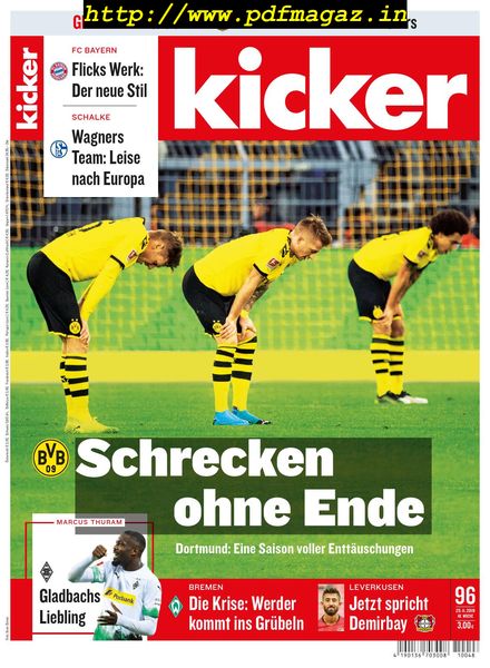 Kicker – 25 November 2019
