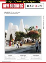 New Business Export – November 2019