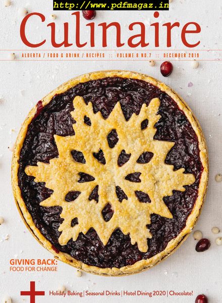 Culinaire Magazine – December 2019