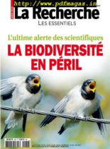 La Recherche – Hors-Serie – Decembre 2019