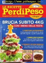 Le Ricette PerdiPeso – Dicembre 2019