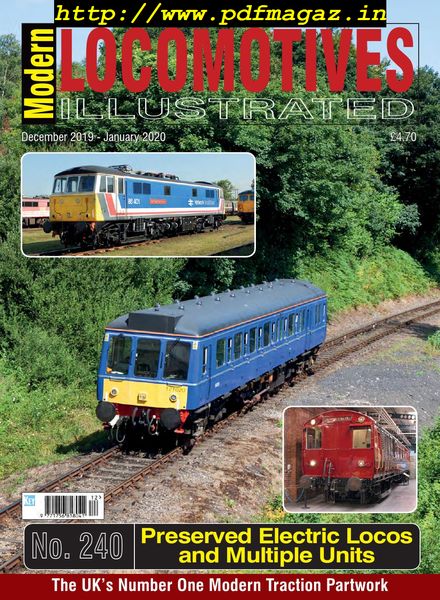 Modern Locomotives Illustrated – Issue 240 – December 2019 – January 2020