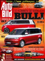 Auto Bild Germany – 05 Dezember 2019