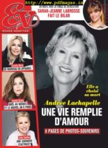 echos Vedettes – 06 decembre 2019