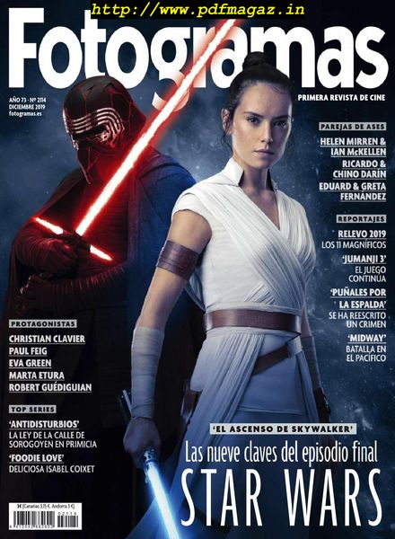 Fotogramas – diciembre 2019