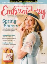 Creative Machine Embroidery – November 2019