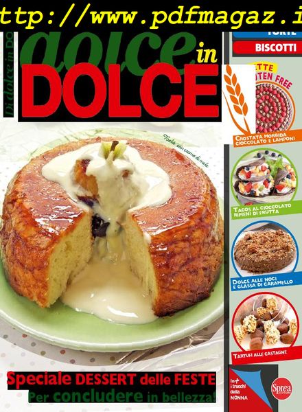 Di Dolce in Dolce – Novembre-Dicembre 2019