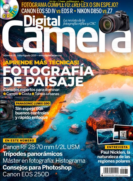Digital Camera Espana – Julio-Agosto 2019
