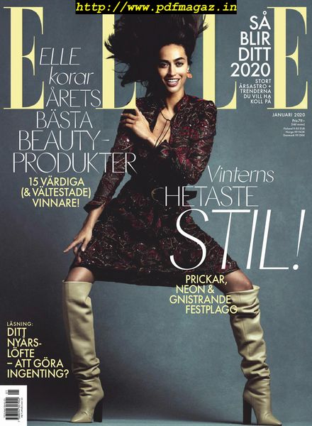 Elle Sweden – January 2020