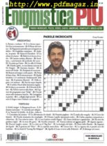 Enigmistica PIU – 6 Agosto 2019