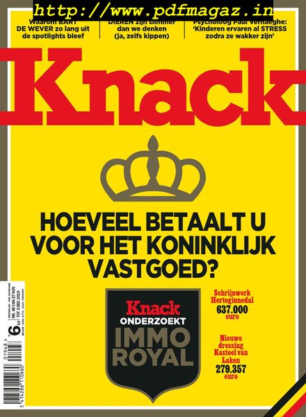 Knack Belgium – 27 November 2019