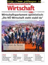 NiederOsterreichische Wirtschaft – 06. Dezember 2019