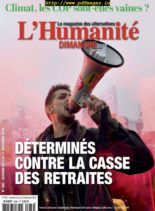 L’Humanite Dimanche – 5 Decembre 2019
