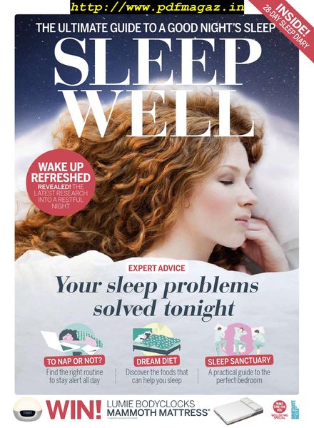 Sleep Well – The Ultimate Guide to a Good Night’s Sleep 2019