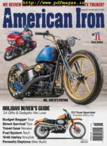 American Iron Magazine – November 2019