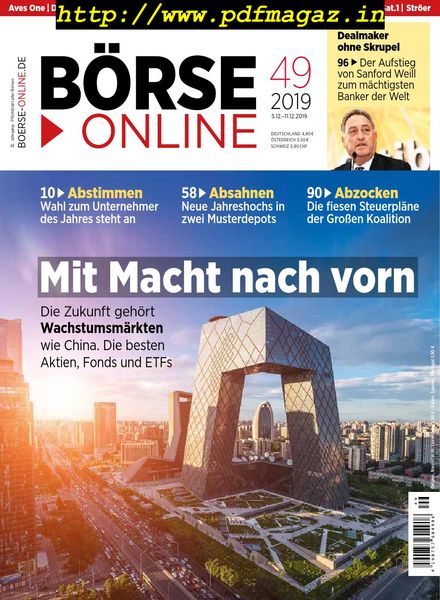 BOrse Online – 05 Dezember 2019