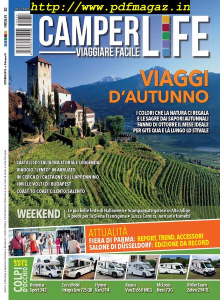 Camper Life – Ottobre 2015