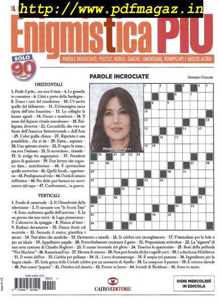 Enigmistica PIU – 5 Giugno 2019