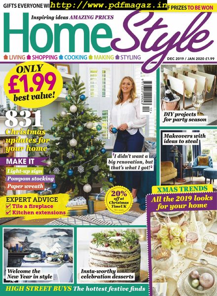 HomeStyle UK – December 2019 – January 2020