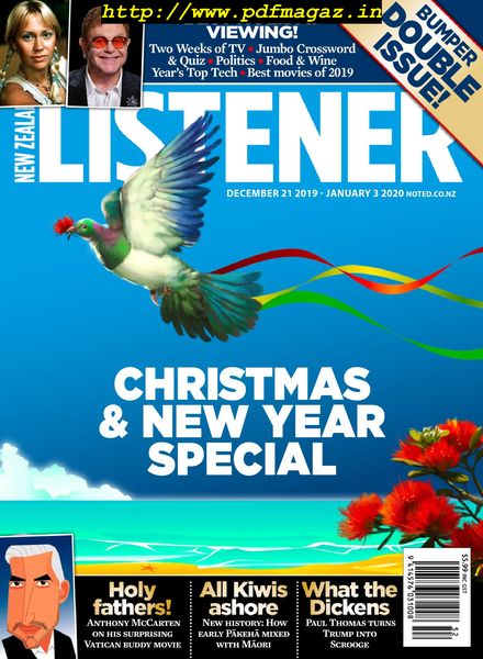 New Zealand Listener – December 21, 2019