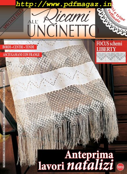 Ricami all’Uncinetto – Ottobre-Novembre 2019