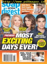 Soap Opera Digest – December 23, 2019