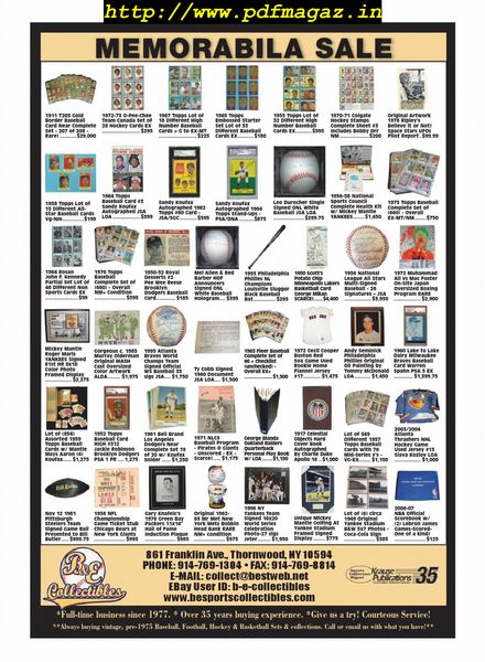 Sports Collectors Digest – December 06, 2019