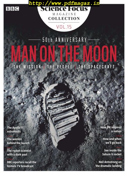 BBC Science Focus Magazine Collection – Volume 15 – Man on the Moon 50th Anniversary July 2019