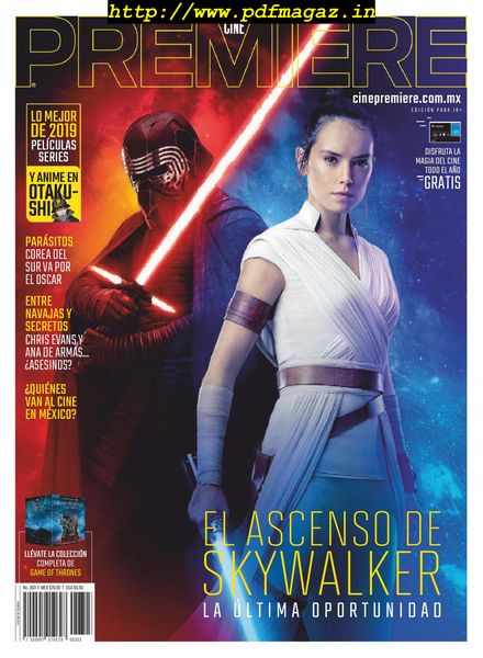 Cine Premiere – diciembre 2019