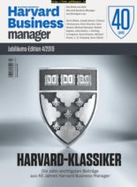 Harvard Business Manager – Jubilaums-Edition 4 – September 2019