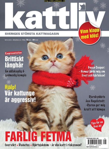 Kattliv – 26 november 2019