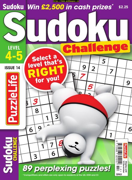 PuzzleLife Sudoku Challenge – November 2019