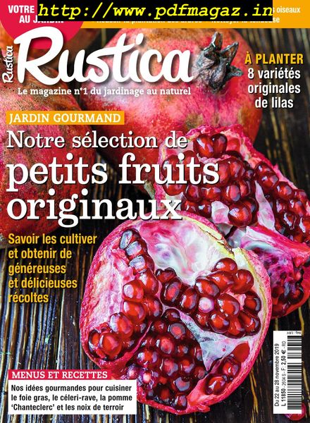 Rustica – 22 novembre 2019