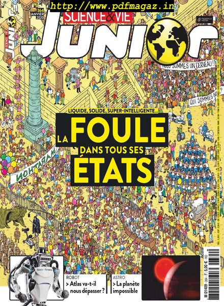 Science & Vie Junior – janvier 2020