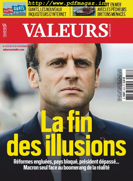 Valeurs Actuelles – 12 decembre 2019