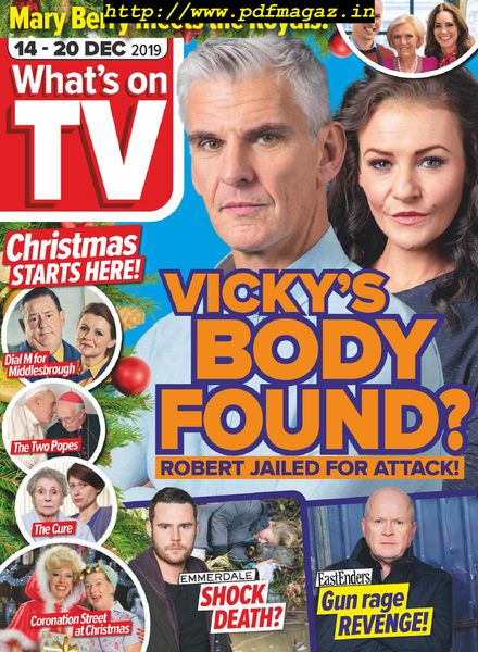 What’s on TV – 14 December 2019