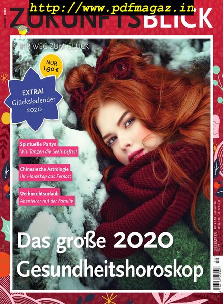 Zukunftsblick – Dezember 2019