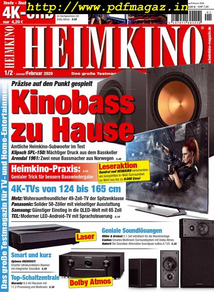 Heimkino – Januar-Februar 2020
